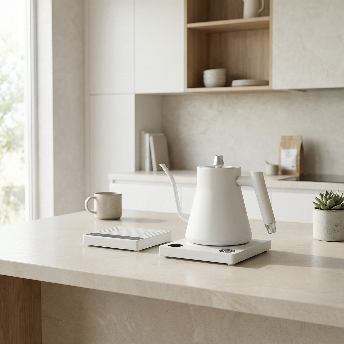 Electric Kettle + Precision Scale Bundle