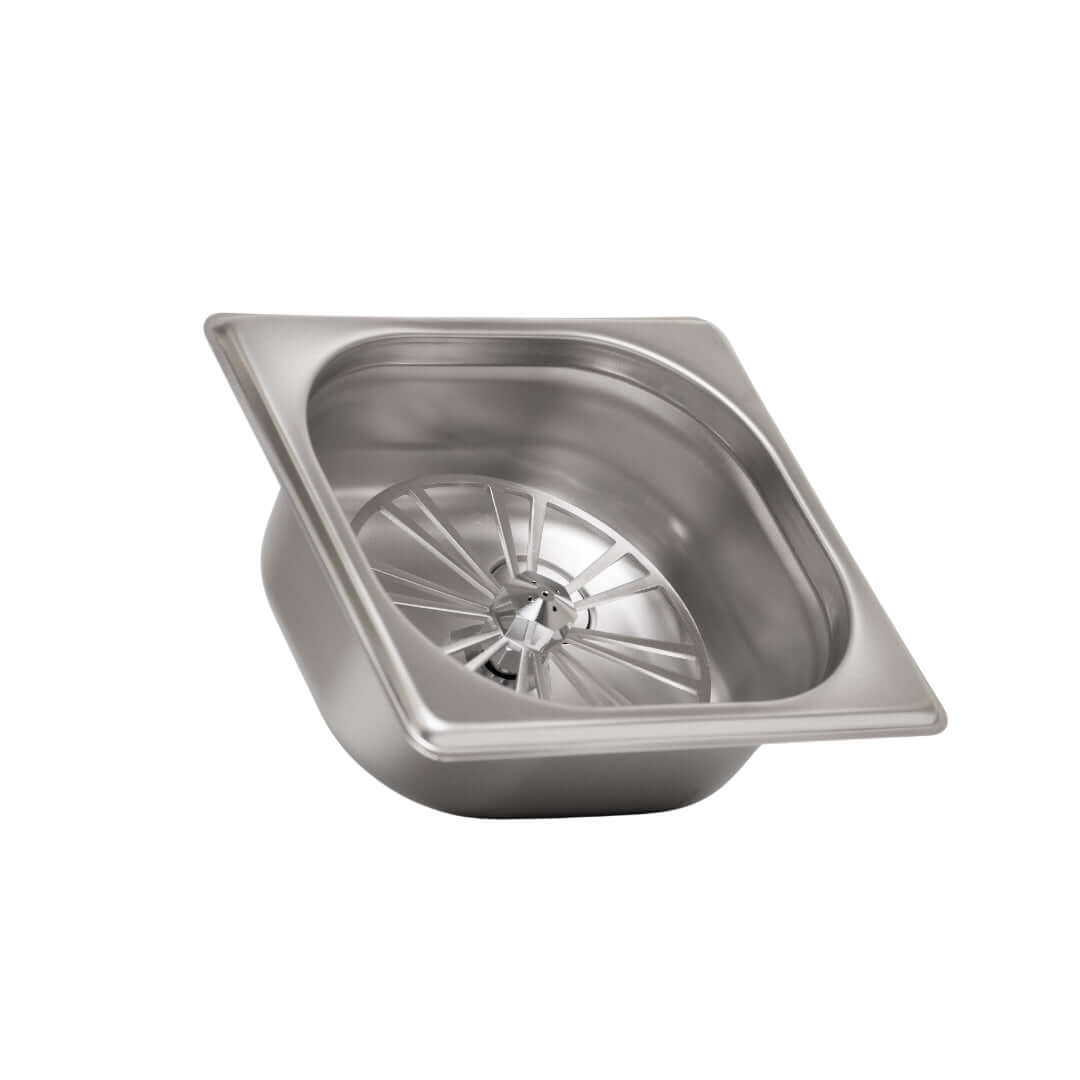 artisan barista small stainless steel jug rinser 