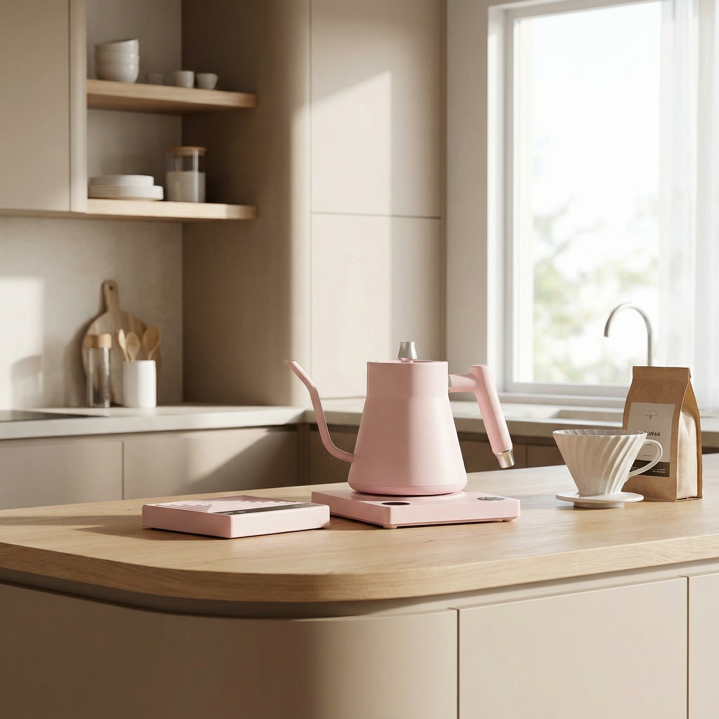 Electric Kettle + Precision Scale Bundle