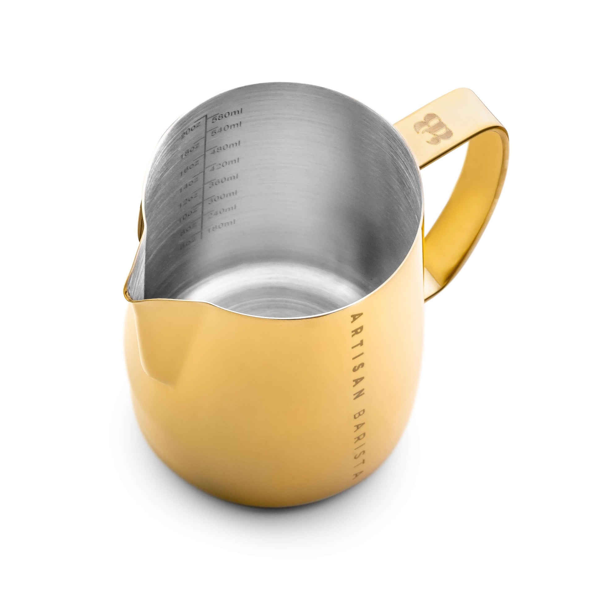 Artisan Barista Gold 600ml (top view)